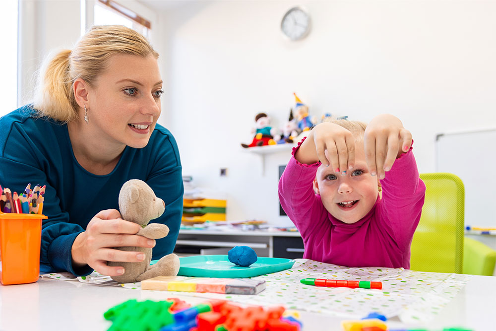 Therapie für Sprachentwicklung in der Praxis für Logopädie